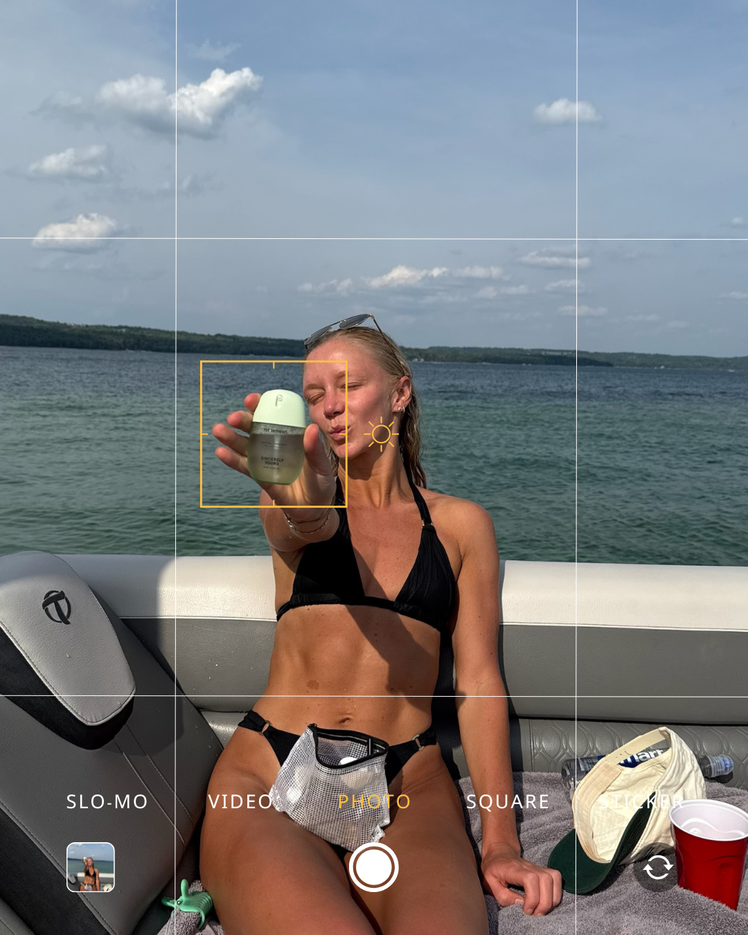 sincerely yours hit refresh shot on boat