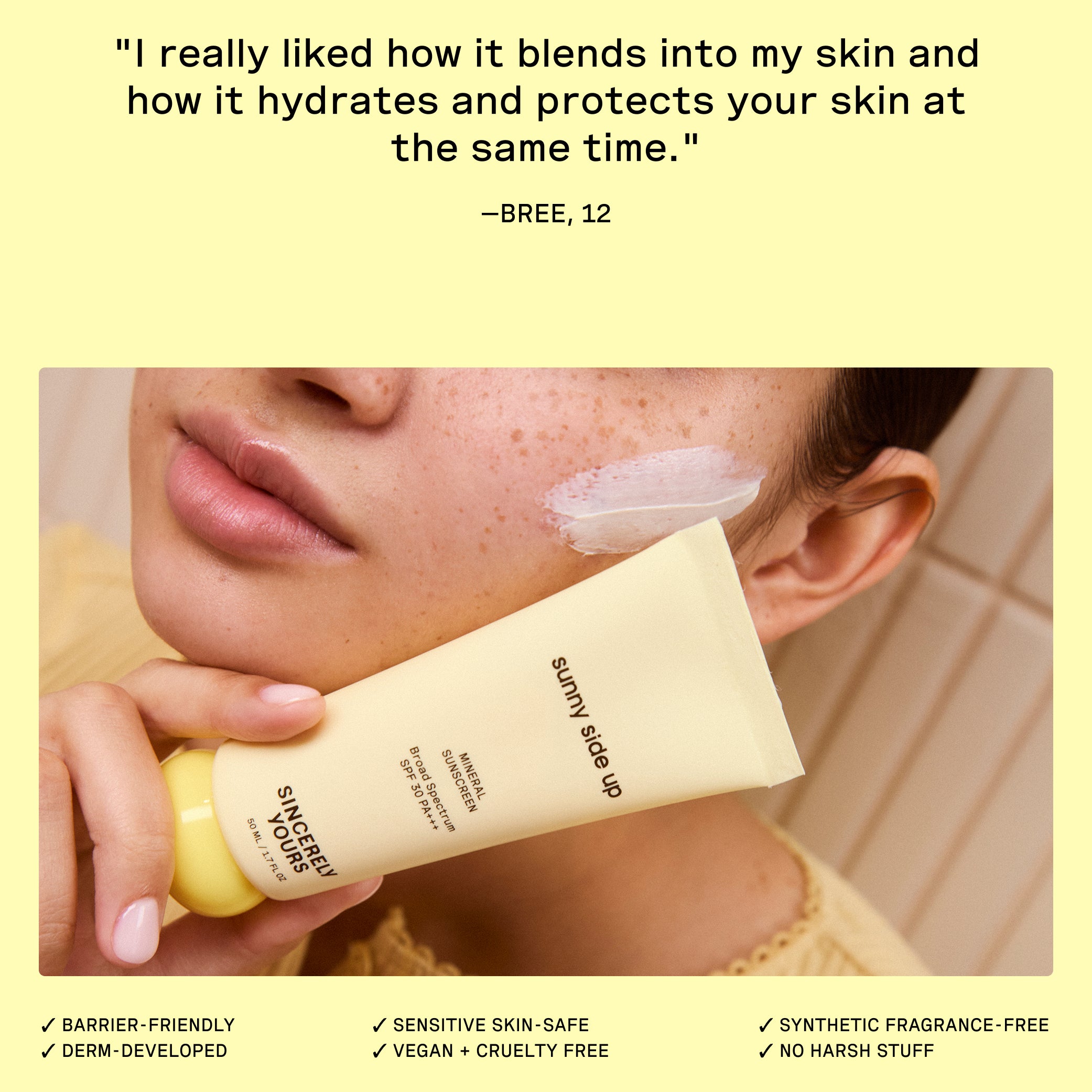 Sunny Side Up Sunscreen Consumer Review